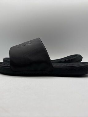 Under Armour Ansa Fix Slide Men’s Triple Black S: 14 3023761-003 Cushioned Slide